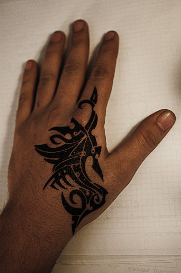 71 Awesomest Tribal Tattoos Designs Mens Craze   60 Tribal Tattoos Hand 