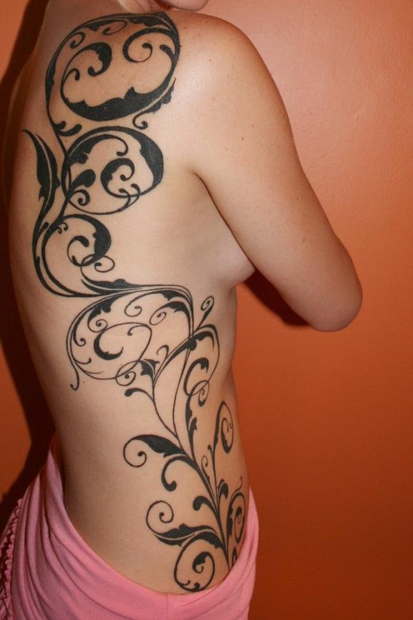  tribal tattoos on side