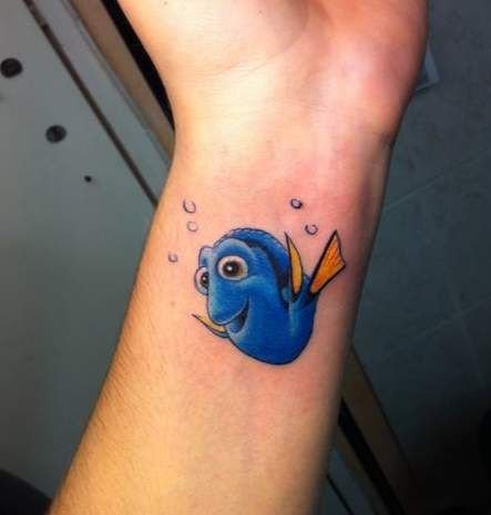 disney tattoos nemo