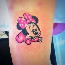 disney tattoos minnie